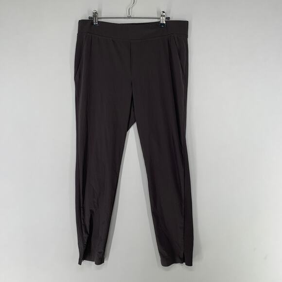 Athleta Pants - Athleta Women Trekkie Jogger Pants 8 Brown Hiking Outdoors Stretch Pockets 27
